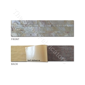Indian Autumn Peel & Stick Veneer Stone Wall Panel