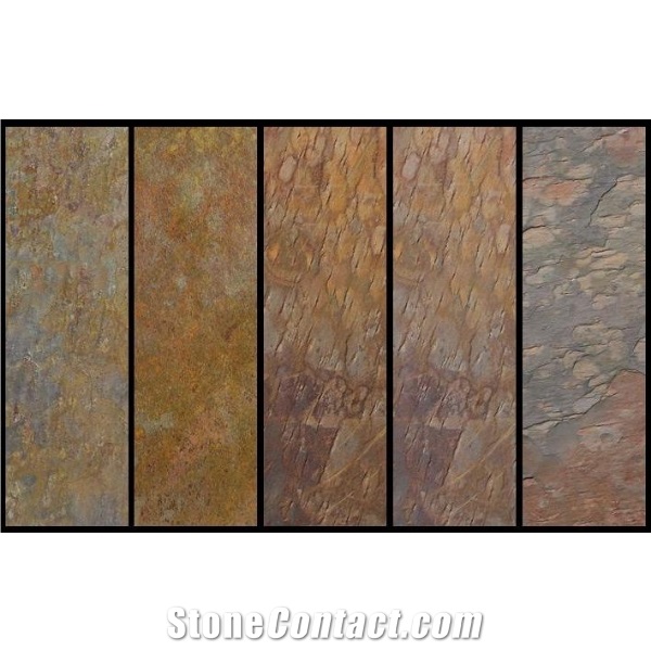Multi Color Slate Stone