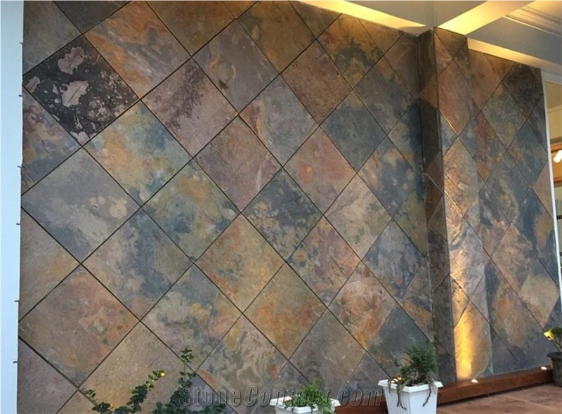 Multi Color Slate Stone