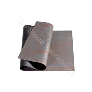 Multi Color Slate Stone Veneer Sheet, Slate Stone Thin Flexible Fabric Fleece Veneer