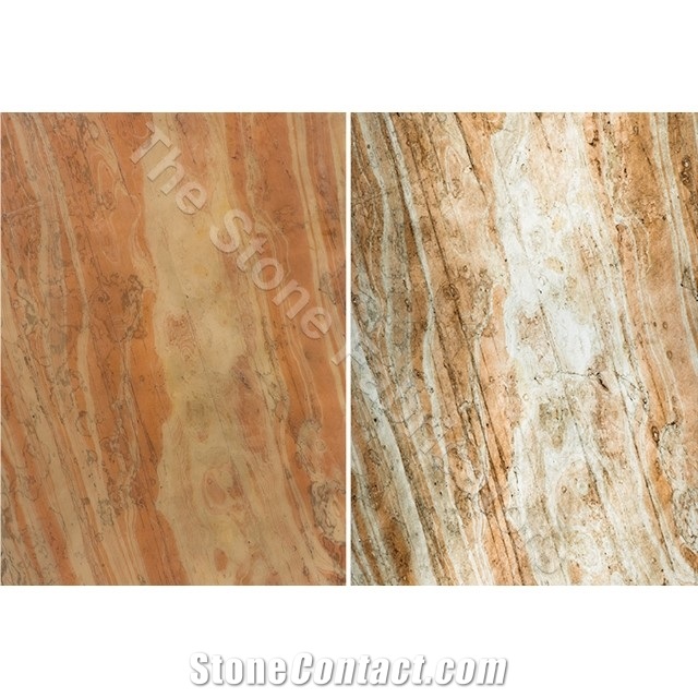 Multi Pink Translucent Stone Veneer Sheet
