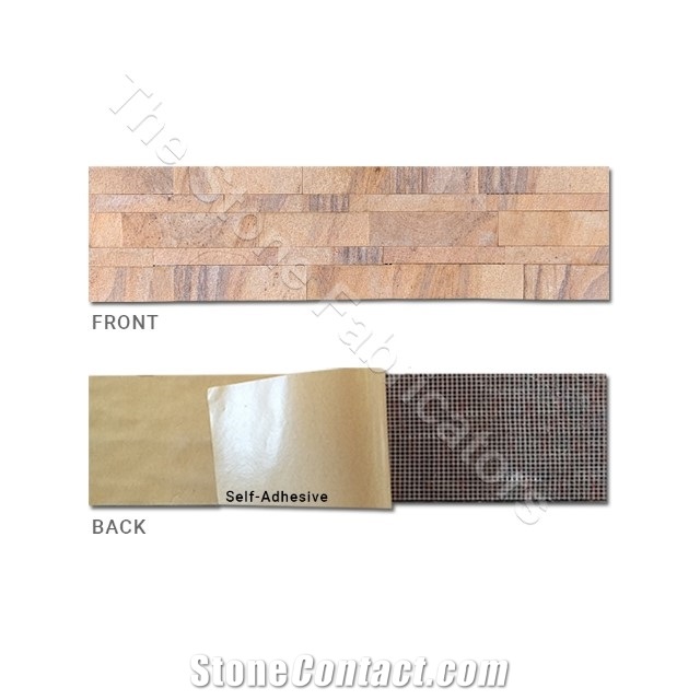 Rainbow Peel and Stick Veneer Stone Wall Pane