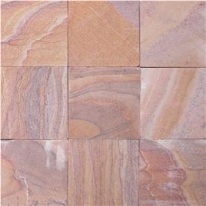 Rainbow Sandstone Tiles