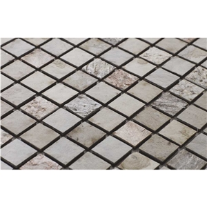 Sanjeevani White Mosaic Stone