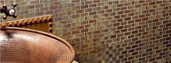 Silver Grey Mosaic Stone