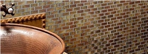 Silver Grey Mosaic Stone