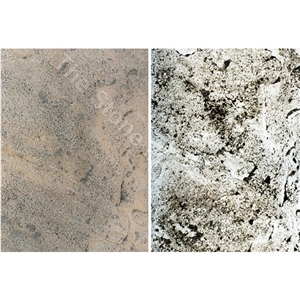 Silver Grey Translucent Stone Veneer Sheet