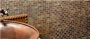 Silver Shine Mosaic Stone