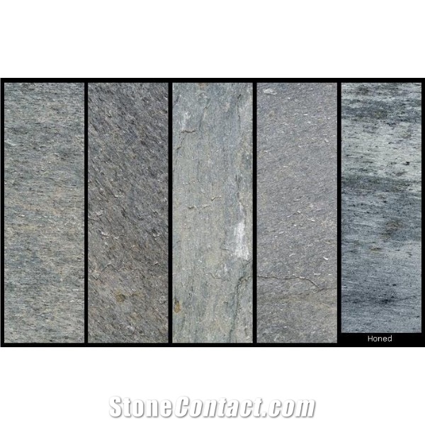Silver Shine Slate Stone