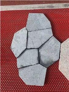 Outdoor Paving Stone Mesh Sesame Black Flagstone