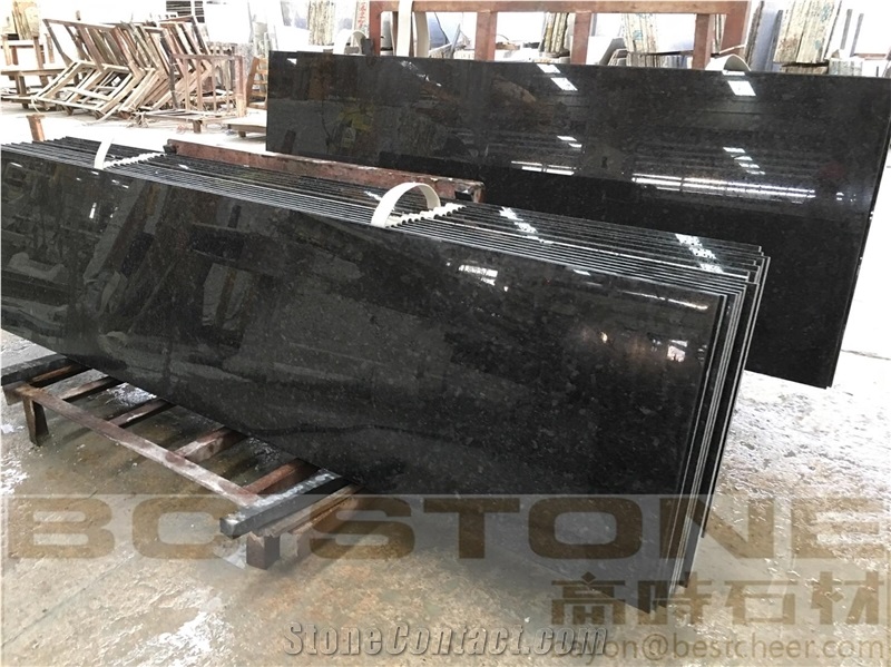 Angola Black Granite Counterops