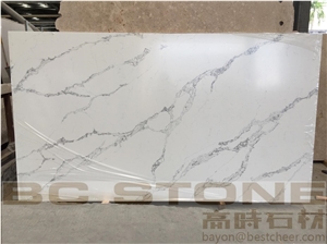 Granite Composites, the Calacatta Ivy Granite Composites, the Calacatta Ivy