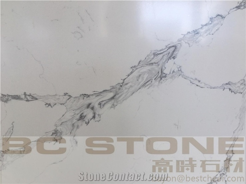 Granite Composites, the Calacatta Ivy