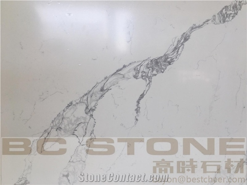 Granite Composites, the Calacatta Ivy
