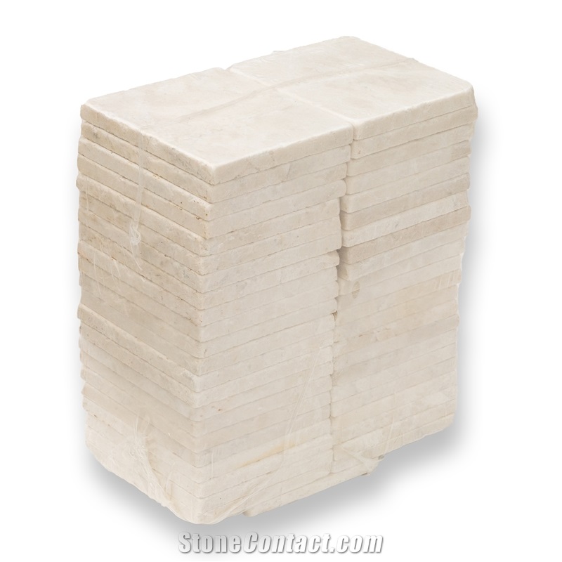 Botticino Super Light Cream Marble Tile