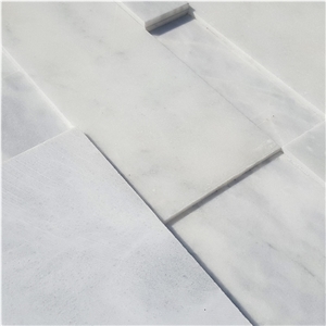 Carrara White Polished Marble Facade