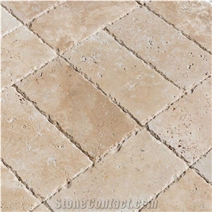 Classic Light Travertine Pavers