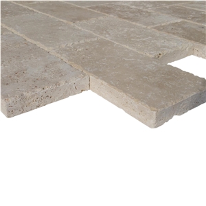 Classic Light Travertine Pavers
