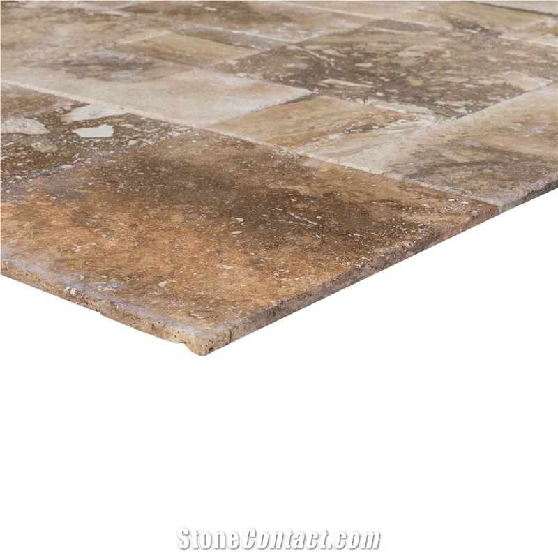 Conglomerate Antique Pattern Travertine Tile