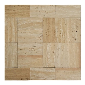 Denizli Beige Vein Cut Travertine Paver