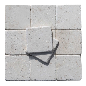 Limra Champagne Pearl Tumbled Limestone Tile Limra Champagne Pearl Tumbled Limestone Tile