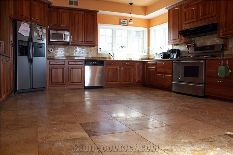 Oasis Gold Travertine Tile