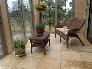 Oasis Gold Travertine Tile