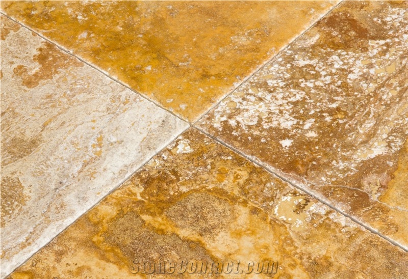 Scabos Travertine Tile
