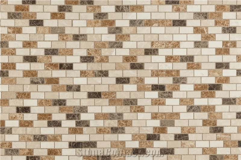 Spanish Mix Marble Mosaic