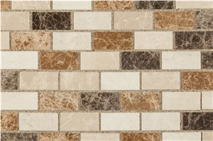 Spanish Mix Marble Mosaic