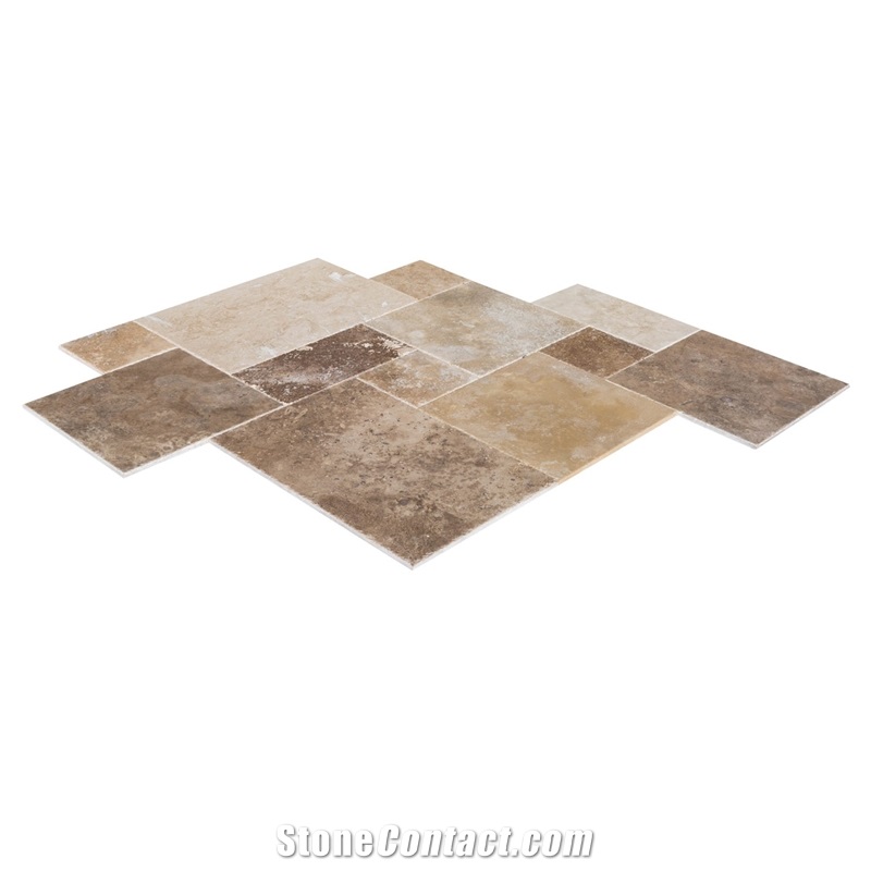 Thula Mix Antique Pattern Travertine Tile