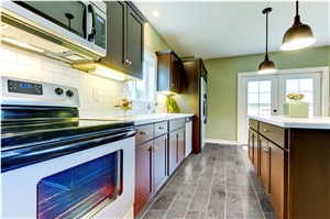 Tundra Light Gray Marble Tile