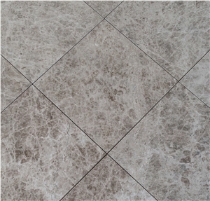 Tundra Light Gray Marble Tile