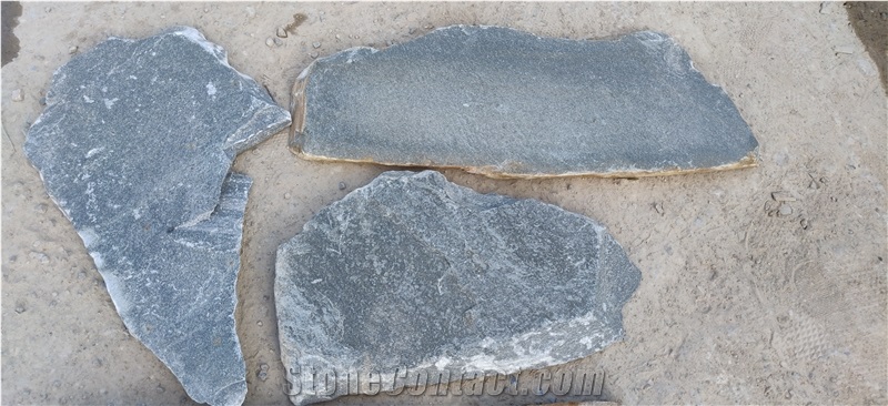 China Black Slate Tiles,Flagstone for Paving