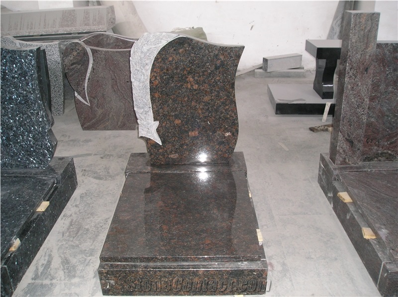 Czech Zula Style Polished Granite Monument