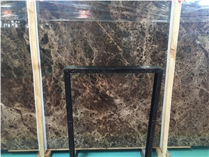 Dark Emperador Marble Slabs, Spain Brown
