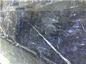 Royal Azul Sodalite Blue Granite Slabs