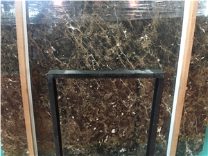 Spanish Emperador Dark Brown Marble Slabs