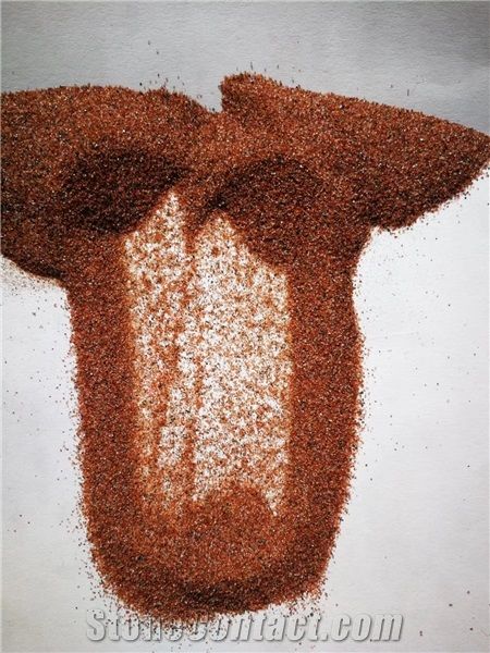 Red Garnet 80 Mesh Waterjet Cutting Garnet Sand