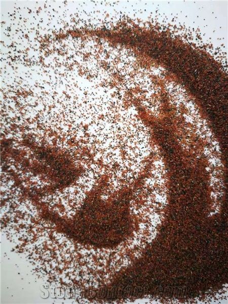 Sandblasting Grit Garnet Red Garnet 80 Mesh