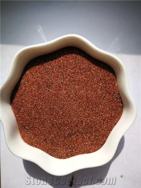 Sandblasting Grit Garnet Red Garnet 80 Mesh