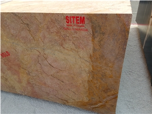 Giallo Numidia Marble Blocks