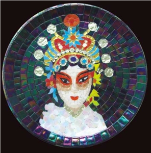 Art Glass Mosaic Design Simple House Decoration