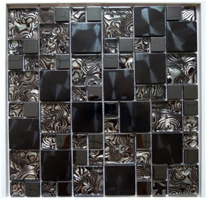 Bathroom Kitchen Of Stone Stainless Mosaic Tiles
