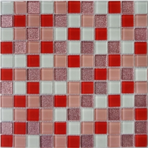 Beautiful Stones Crystal Mosaic Tiles for Bathroom