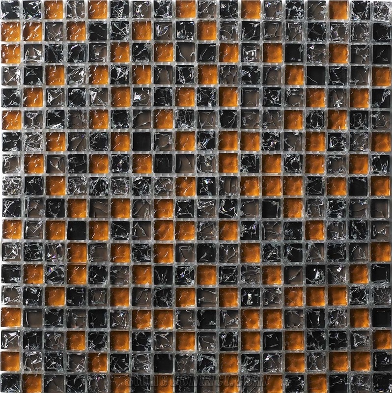 Decoration Stone Crystal Glass Mosaic Tiles