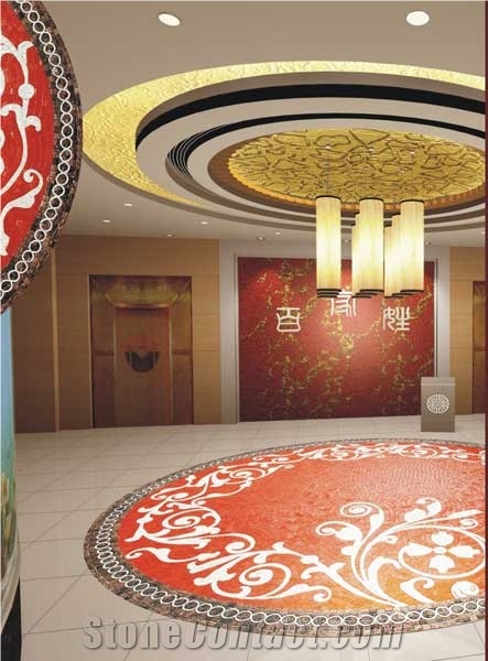 Glass Mosaic Design Simple Art House Decoration