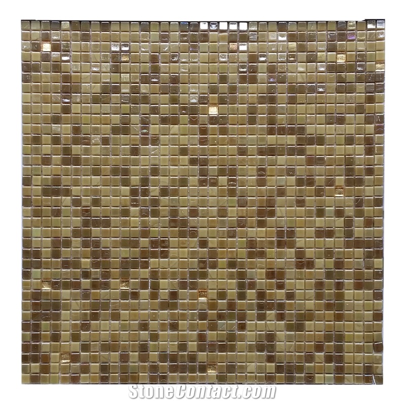 Glass Mosaic Tiles Artificial Kitchen Pool Design