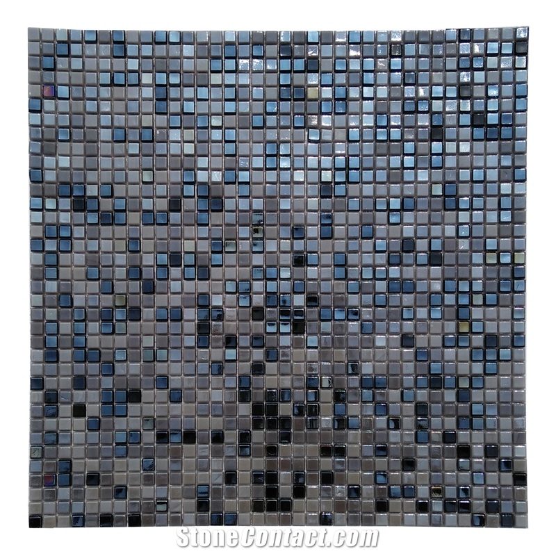 Glass Mosaic Tiles Artificial Kitchen Pool Design