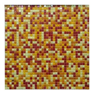 Glass Mosaic Tiles Artificial Kitchen Pool Design